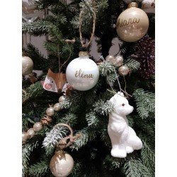 Boule de Noël personnalisée...