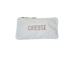 Trousse "chieuse" à paillettes Trousse "chieuse" à paillettes