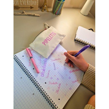 Trousse à paillettes pipelette cadeau idéale pour les adolescentes
