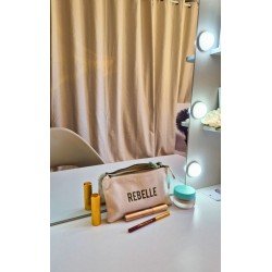 trousse rebelle à paillettes maquillage signée Gc Créations