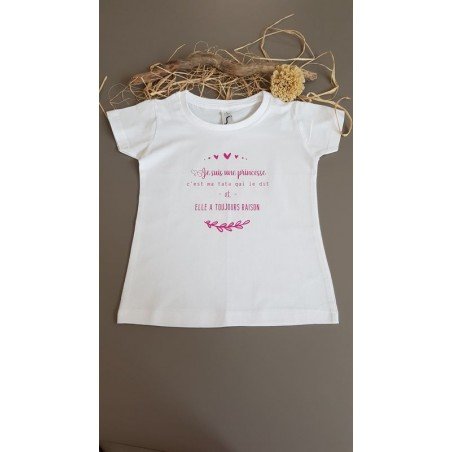 Je suis une princesse c'est ma tata qui le dit et elle a toujours raison