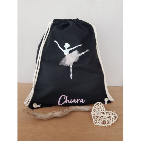 sac à dos coton personnalisé danseuse étoile