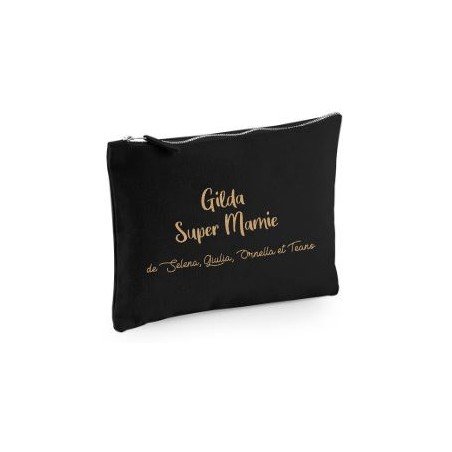 pochette personnalisée le cadeau parfait pour une super mamie