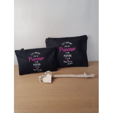 pochette c'est compliqué d'être une princesse et une maman à la fois mais ça va je gère